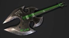 Battle Ax Guitar, Dnd Bard, Epiphone Sg, Instruments Art, Electric Guitar Design, Guitar Obsession, Unique Guitars, Cool Electric Guitars, Music Items