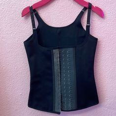 Waist Trainer Vest Waist Trainer Vest, Corset Shapewear, Mid Thigh Shorts, Bodysuit Shirt, Bottom Workout, Fredericks Of Hollywood, Leather Corset, Slim Shorts, Sleeveless Bodysuit