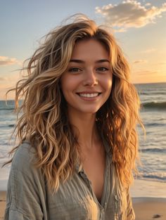 Thick Blonde Curly Hair, Shag Hairstyles Long No Bangs, Long Wavy Natural Hair, Long Haircuts Wavy Hair, Long Thick Hair Cuts With Layers, Haircut Natural Wavy Hair, Wavy Haircuts Women, Cuts For Long Wavy Hair, Blonde Highlights On Brown Hair Wavy