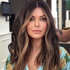 Dark Hair With Highlights, Hair Done, Highlights Brown Hair, Hair Color And Cut, Brown Hair With Highlights