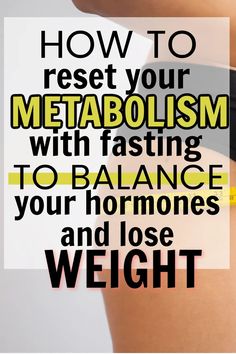 How to Reset Your Metabolism Naturally to Lose Weight - Empowered Beyond Weight Loss Metabolic Reset, Smoothies Vegan, Body Reset, Stubborn Belly Fat, Lose Belly, Lose Belly Fat, Weight Gain, Beauty Hacks