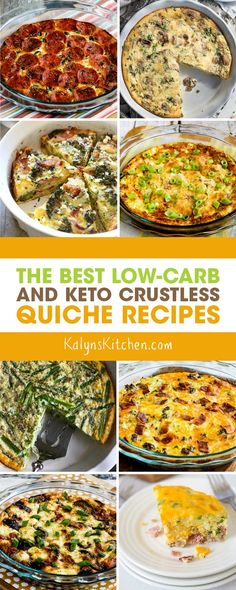 the best low carb and keto cruster quiche recipes