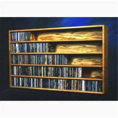 an image of a dvd shelf with many dvds on it and the words clear below