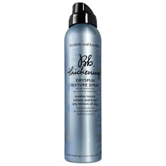 What it is: A translucent dry finishing spray adds instant volume, lift, and airy texture.Hair Type: Straight, Wavy, and CurlyHair Texture: Fine and MediumHair Concerns: - Hold- VolumizingKey Benefits: - Instant Volume- Airy Texture- Creates Lift and Hold Formulation: Spray Highlighted Ingredients:- PVP, VP/VA Copolymer: Provides light to medium hold.- PEG-12 Dimethicone and Hydrolyzed Wheat Protein: Nourishing agents.- Zeolite and Silk Powder: Provide texture and volume to hair. Ingredient Call Bumble And Bumble Thickening, Volumizing Spray, Texture Spray, 70s Hair, Finishing Spray, Cruelty Free Brands, Flat Hair, Texturizing Spray, Bumble And Bumble