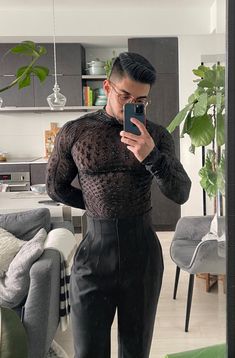 Fancy Club Outfit Men, Gay Outfit Men, Gay Man Fashion, Black Outfits Edgy Men, Corporate Goth Men, Gay Men Outfits, Queer Formal Wear, Mens Club Outfits, Gay Fashion Men