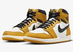 Top Seller for Nike Air Jordan 1 Retro High OG Shoes Yellow Ochre Black DZ5485-701 Men's NEW, Men Shoes Jordan Model, Jordan 10, Jordan Retro 1, Baskets Nike, Jordan 1 High Og, Air Jordan Retro, Jordan Sneakers, Nike Dunk High, Air Jordan 1 Retro High Og