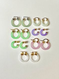 Jade Collection 2023 – Gabi The Label Jade Hoop Earrings For Gift, White Plated Earrings For Gift, White Jade Earrings For Gift, White Tarnish Resistant Hoop Earrings As Gift, Gabi The Label, Jewellery Brand, Jade Jewelry, Creative Jewelry, Jewelry Branding