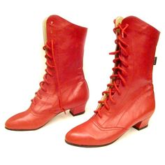 Women's Red Leather Dance Boots Russian Boots, Prince Cosplay, Halloween Cloak, Dorothy Shoes, Century Shoes, Red Russian, Red Leather Boots, Dance Boots, Polish Art