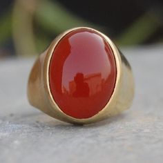 Red Carnelian Gemstone 925 Sterling Silver Ring, 18K Rose Gold, 18K Yellow Gold Oval Carnelian Gemstone Ring Jewelry, Unique Jewelry Gemstone : Carnelian Stone Size : 12 x 16 mm Ring Size : Please Choose Your Size stone Color : Red Material : Please choose your metal It's a unique gift for anyone zodiac style ring . Please Notice before checkout :- Due to we use natural stones, the stones may vary slightly in shape, size and color. Contact us for any other gemstone customization before checkout. Yellow Gold Amethyst Ring, Cats Eye Ring, Stella Maris, Gold Amethyst Ring, Red Carnelian, Peach Morganite, Mens Rings, Blue Stone Ring, Natural Gemstone Ring