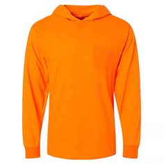 PRICES MAY VARY. ✅Bird's- eye knit: 100% Polyester Force Fabric Wicks Away Moisture For Comfort ✅UPF 50+ UV Sun Protection Long Sleeve Shirt With Hood For Extra Protect From The Sun. Neon lime and Neon Orange Color for High Level Of Visibility. ✅Recommended for Construction, Landscape,Highways, Utility and Emergency Work. ✅Double-stitched Sleeve And Bottom Hems ✅Machine Wash with Cold Water High Visibility T Shirt Long Sleeve Safety Work Tee Shirts With Hood. Bird's- eye knit: 100% Polyester For T Shirt Long Sleeve, Safety Work, Orange Long Sleeve, Work Safety, Safety And Security, Branded Shirts, Personal Protective Equipment, Neon Orange, High Level