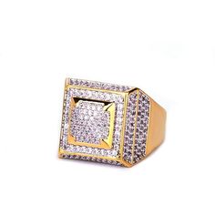 Item Type: Ring Gender: Men Material: Cubic Zirconia, Copper Size: 1.9 x 2.4 cm / 0.75 x 0.94 inch Surface Width: 15 mm / 0.59 inch Weight: 15 g / 0.03 lbs Package Includes: 1 x Pc Size Info: Size Circumference (mm / inch) 7 56.2 / 2.21 8 58.7 / 2.31 9 61.5 / 2.42 10 64.1 / 2.52 11 66 / 2.60 12 68 / 2.68