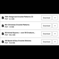 an image of the settings for crochet patterns on macbook pro and ipad