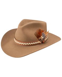 Felt construction Pinch front crease Lainey Wilson, Brown Hat, Western Hat, Brown Hats, Western Hats, Road Runner, Hat Band, Hats For Men, Felt