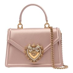 Dolce&Gabbana beige scuro Small Satin Devotion bag, magnetic closure, inner open pocket, removable strap, 13x19x5 cmGender: WomenMaterial: 28% SILK 72% VISCOSEColor: BeigeMade in: ITProduct ID: BB6711A76308H056*Import tax/duty will be calculated at checkout (If applicable) Dolce Gabbana Purse, Dolce And Gabbana Mini Bag, White Dolce And Gabbana Bag, Pink Shoulder Bags, Dolce And Gabbana Clutch, Dolce And Gabbana Handbags Dolce&gabbana, Satin Bags, Pink Satin, Leather Flats