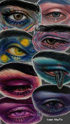 These eyes are drawn by The artist “ Leen shafie” by using her own artistic style Eyes Artwork, Sketch Ideas, 3d Illustration, Art Sketches, Art Style, Sketch, Wallpapers, Drawings, Quick Saves