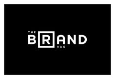 the brand age logo in white and black on a dark background, with an image of a