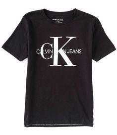 Jungkook Clothes, Old School Logo, Calvin Klein T Shirt, Calvin Klein Outfits, Clavin Klein, School Logo, Nike Shoes Women, Logo Tee, Dillard's