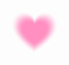 a pink heart on a white background