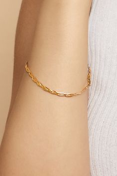 Full of vintage allure, our Now & Forever Herringbone Bracelet is a modern take on a true classic. Three petite herringbone chains weave together to form a chic braid of solid gold. Metal: 10k Solid Tricolor Gold Dimensions: 3.4mm Wide Weight: 2.7 Grams Solid Gold Origin: Crafted in Istanbul, Turkey Braid Bracelet, Herringbone Bracelet, 18k Gold Bracelet, Now And Forever, Istanbul Turkey, Braided Bracelets, Solid Yellow, 10k Gold, Tri Color