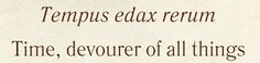 an old fashioned typewriter with the words time devour all things
