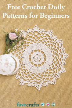 crochet doily patterns for beginners