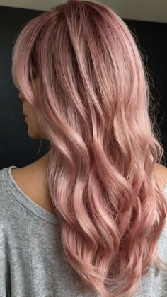 Find soft pink hair color ideas for a gentle back view. Visit our website for more delicate hair inspirations. Save these soft styles for your next hair makeover! 🌸 #SoftHair #PinkHairTrends #BackViewInspo Soft Pink Hair Color, Soft Pink Hair, Highlights Subtle, Pink Hair Ideas, Pink Goddess, Pink Hair Color Ideas, Pink Hair Color, Natural Highlights, Hair Color Pink