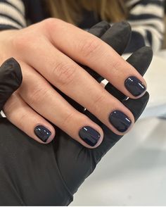 Blue Mushroom, Navy Nails, Retro Nails, Peach Nails, Gel Polish Nail Art, In The Navy, Nails Only, Gel Nail Design