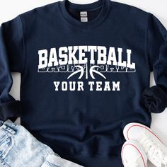 Cheap Team Spirit T-shirt With Text Print, Basketball Tee Shirts Design, Basketball Merch Design, Basketball Designs For Shirts, Basketball Tshirt Ideas, Team Sport Shirt Design, Basketball Sweatshirts Design, Basketball Team Shirts Design, Basketball Shirts For Players