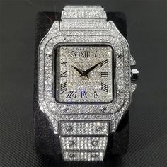 80% OFF ON ICED OUT SQUARE WATCH FOR MEN TOP BRAND. DON'T MISS IT! Score from the best selection of products available online. Our store is gladly offering you the Iced Out Square Watch for Men Top Brand at a 80% discount! Shop now, as this item won't last forever! Buy from us and be guaranteed: Premium-quality products Fast, worldwide delivery A friendly customer service team ready to answer any product or order inquiries A flexible return policy MORE ICED OUT SQUARE WATCH FOR MEN TOP BRAND DETAILS Description: -Style: Fashion Luxury Brand Style - Feature Brands Swiss Geneva - 100% brand new and high quality. - Precise quartz movement for accurate time keeping. - 30M Daily waterproof (not for showering and swimming). -18K Gold Nano Vacuum Plated, Gold Color Not Fade. -Christmas Gift ,Anni Luxurious Watch, Iced Out Watch, Hip Hop Watches, Diamond Watches, Diamond Watches For Men, Crystal Watches, Watch For Men, Stylish Watches, Mens Gold