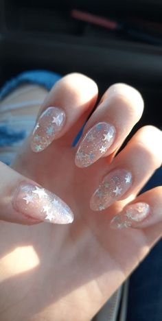 Nails/unhas grandes /unhas compridas /unhas simples /unhas pontudas /unhas bonitas /esmalte /designer /Taylor Swift Taylor Swift Nails, Concert Nails, Taylor Swift Tour, Swift Tour, Eras Tour Outfit, Eras Tour Outfits, Star Nails, Taylor Swift Concert, Sparkly Nails