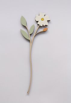 An elegant Wild Rose wooden flower stem inspired by the flowers of the English countryside. Beautiful displayed individually in a vase or as part of a larger group of blooms. Hand-painted on both sides and packaged in a grey gift box, perfect for giving as a gift. - Sustainably sourced wood - Size: 22cm - Recycled paper packaging Flower Picks, Winter Bouquet, Laser Art, Flower Stem, Mothers Day Flowers, Wooden Flowers, Ceramics Ideas Pottery, Paper Packaging, Artificial Flower Arrangements