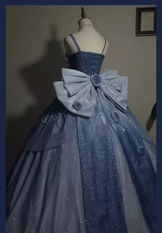 [$99.50]Gorgeous Hanayome Gradient Starry Blue Hime Lolita Princess Dress/Full Set Long Version Cinderella Pfp, Mushroom Town, Short Princess Dress, Classic Lolita, The Milky Way, Fairytale Dress, Fashion Attire, Lolita Dress, Milky Way