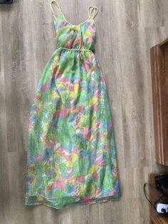 1960s Dorsay Vintage Nightgown Floral | eBay Green Sleeveless Sleepwear For Vacation, Multicolor Beach Nightgown For Spring, Multicolor Nightgown For Beach, Spring Season, Spring Beach Multicolor Nightgown, Multicolor Dresses For Sleepover, Multicolor Floral Print Loungewear Dress, Multicolor Floral Print Dresses For Loungewear, Pink Summer Maxi Dress For Loungewear, Pink Summer Maxi Dress For Lounging