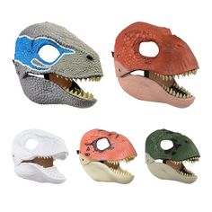 Moving Jaw Dinosaur Mask Natural Latex Halloween Cosplay Dino Mask Raptor Dinosaur Mask for Party Mask For Party, Dino Mask, Raptor Dinosaur, Dinosaur Mask, Dinosaur Toys, Natural Latex, Halloween Cosplay, Gifts For Kids, Best Gifts