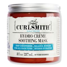 Hydro Creme Soothing Mask - Curlsmith | Ulta Beauty Aloe Vera Oil, Carrots Oil, Liquid Oil, Homemade Hair Products, Twist Outs, Dull Hair, Styling Gel, Deep Conditioner, Moisturize Hair