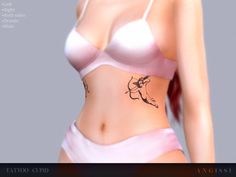 Cupid Tattoo, The Sims 4 Skin, 4 Tattoo, Tumblr Sims 4, Sims 4 Cc Folder, Sims 4 Downloads, Sims 1