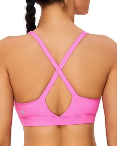 PRICES MAY VARY. 【FLATTERING MOULDED CUPS】Our sports bra collections elevate your workout basics with a touch of extra flair. Contrast stitching contours your body, while moulded simplex inner cups provide control and a defined shape, ensuring comfort with seam-free inner lining. The contemporary cross-straps at the back and square neckline add a stylish edge to your activewear. 【MID-SUPPORT】Upgrade your activewear with our essential sports bra. Combining style and functionality, this bra offers Daily Yoga Routine, Running Girl, Sports Bra Collection, Workouts Running, Contemporary Cross, Pilates Gym, Crop Tops For Women, Girls Sports Bras, Workout Crop Top