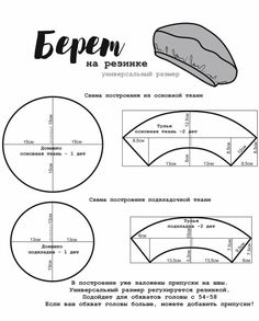 the instructions for how to make an origami hat with paper and scissors in russian