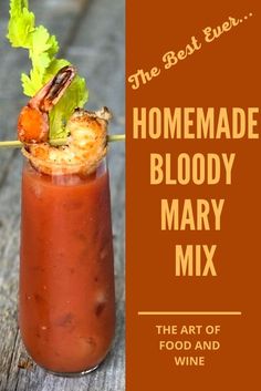 The weekend is time for Spicy Bloody Mary's. Learn to make your own. This Spicy quick homemade Bloody Mary Mix is easy to made at home a few ingredients and tomato paste. Ready in 5-minutes! #bloodymarymix #bloodymarys #cocktails #brunch #drinks #happyhour #beverages #homemadedrinkmixes #drinkmixes #cocktailmix #cocktailsrecipes #spicycocktails #spicebloodymarys #sundaybrunch Easy Beverages, Brunch Bar, Brunch Drinks, Charcuterie Inspiration, Drinks Alcohol, Mixed Drinks Recipes, Cocktail Recipes Easy, Alcohol Drinks, Fancy Food