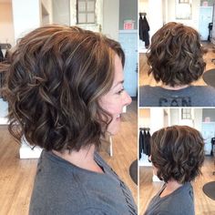 Bob Hairstyles 2018, Short Curly Hairstyles For Women, Wavy Bob Hairstyles, Choppy Bob Hairstyles, Layered Bob Hairstyles, Kitchen Sign, Curly Hair Women, Long Bob Hairstyles, Curly Bob Hairstyles