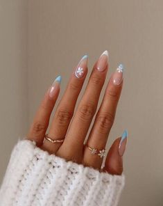 Spring Blue Nails: Gel nails Lilac nails design Blue nails Simple nails Stylish nails Lilac Nails Gel, Gel Nails Lilac, Blue Vacation Nails, Blue Nails Simple, Spring Blue Nails, Blue Nails Gel, Nails Design Blue, Nails Lilac, Lilac Nails Design