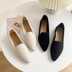 Find Fashion Slip On Loafers Breathable Stretch Ballet Shallow Flats Women Softbottom on eBay in the category Clothing, Shoes & Accessories>Women>Women's Shoes>Flats. Womens Summer Shoes, Slip On Loafers, Pointed Toe Flats, Slipper Boots, Sandal Fashion, Fashion Flats, Loafers For Women, Summer Shoes, Womens Flats