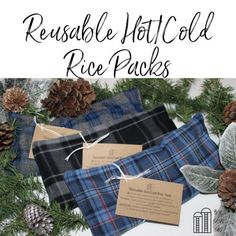 Relax and unwind with a cozy 100% cotton flannel reusable rice pack. Microwave in 30 second increments for a heating pad or pop in the freezer for a few hours for a cold pack. If you'd like the pack scented with essential oil, please add a note on your order. Essential oils available: eucalyptus, lavender, lemon, orange, peppermint, or tea tree. Measurements: 11" x 5" (size may vary slightly due to the handmade process) Materials: 100% cotton flannel Filler: rice, approximately 1.5 lbs Psst.... I welcome custom orders! Would you like another size or different pattern? Click "message seller" to make an inquiry! WARNING: Contents will be hot. Use caution when handling to avoid burns. Adult supervision required. Diy Rice Heating Pad, Rice Heating Bags, Homemade Heating Pad, Rice Heating Pads, Rice Pack, Playing Card Holder, Eucalyptus Lavender, Twisted Turban Headband, Sewing To Sell