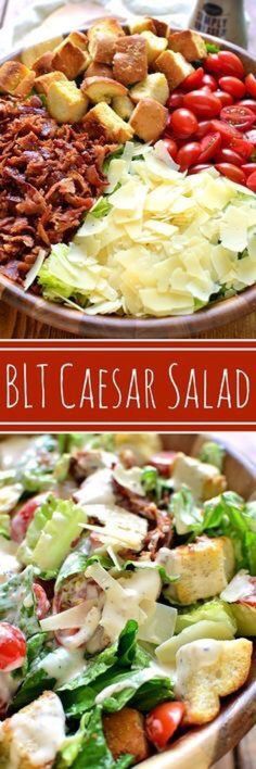 two plates filled with different types of salads