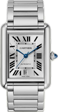 Tank Must Watch, Tank Watch, Cartier Watch, Mechanical Movement, Cartier, Collage, Pins