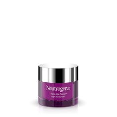 Neutrogena Triple Age Repair Anti-Aging Night Cream with Vitamin C; Fights Wrinkles & Even Tone, Dark Spot Remover & Firming Anti-Wrinkle Face & Neck Cream; Glycerin & Shea Butter, 1.7 oz Neutrogena Moisturizer, Collateral Beauty, Cream For Dark Spots, Night Moisturizer, Organic Beauty Products