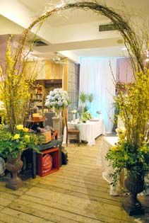 a room filled with lots of different types of flowers