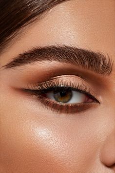 Earthy Tone Makeup Looks, Eye Makeup Fox Eyes, Fox Eye Natural, Natural Makeup Fox Eye, Wedding Fox Eye Makeup, Brown Fox Eye Makeup, Foxy Eyes Make Up, Makeup For Small Eyes, Fox Makeup