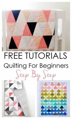 the free quilting pattern for beginners is featured in this article, which shows how to