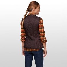 To elevate our cold-weather style while keeping comfy, we zip into this ultra-fashionable fleece-lined vest. The vest's feminine cut and relaxed fit let us cover up in cozy layers without looking or feeling bulky. Grosgrain binding and diamond-shaped stitching give this vest the premium appearance expected from Barbour's designs. Cold Weather Fashion, Womens Vest, Cold Weather, Access Denied, Cover Up, Relaxed Fit, Clothes For Women, Clothes